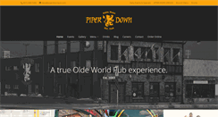 Desktop Screenshot of piperdownpub.com